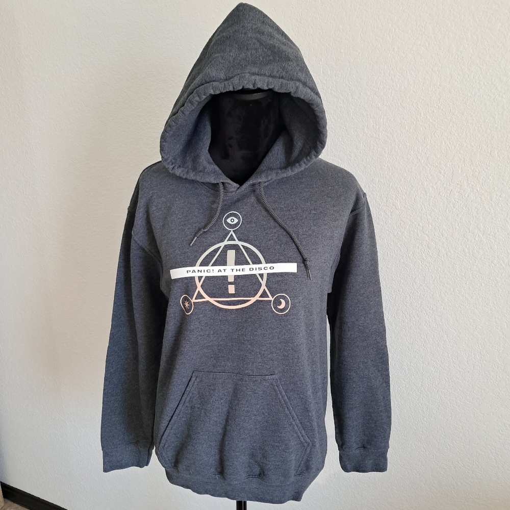Panic At The Disco Pray For The Wicked Hoodie Gray Long Sleeve Women’s Sm